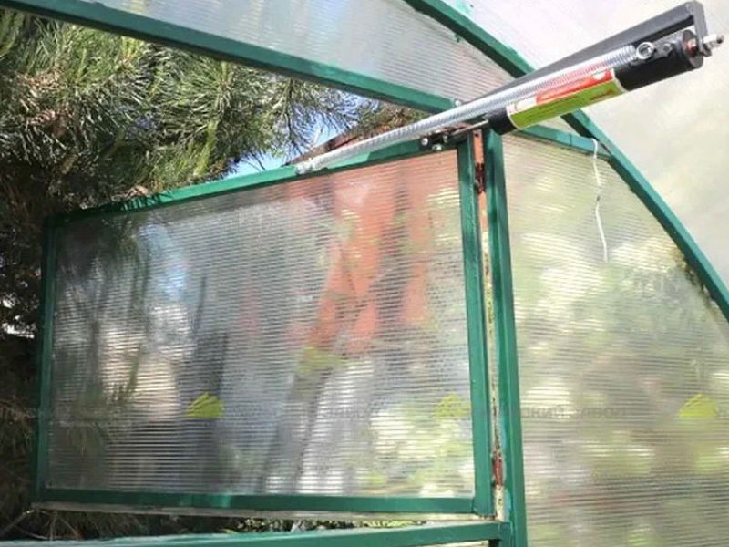 Автоматический проветриватель для теплицы