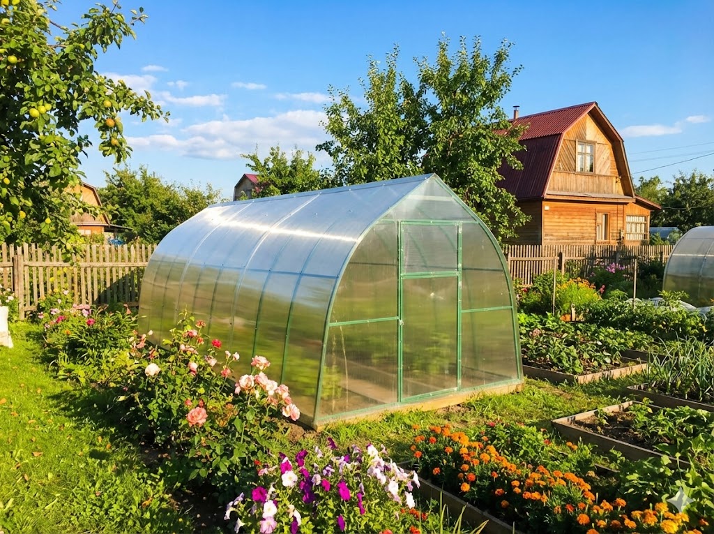 Теплица "Капелька"